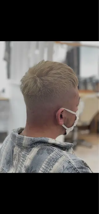 ショート カラー メンズ 吉岡 三四朗のヘアスタイル