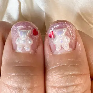 ネイル MIKA／耳ツボ ／マグネットネイルのネイルデザイン