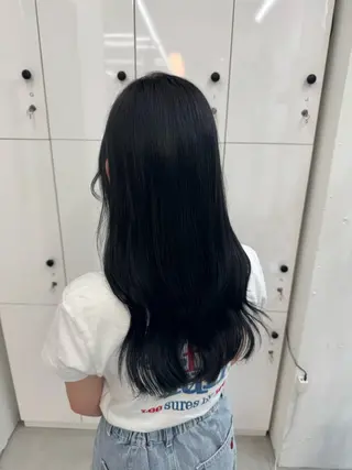ロング カラー 🩵しの🩵 JILLSTUDIOのヘアスタイル