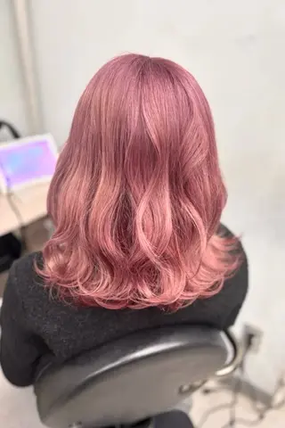 ミディアム カラー 多系統似合わせ/ tsuburaのヘアスタイル