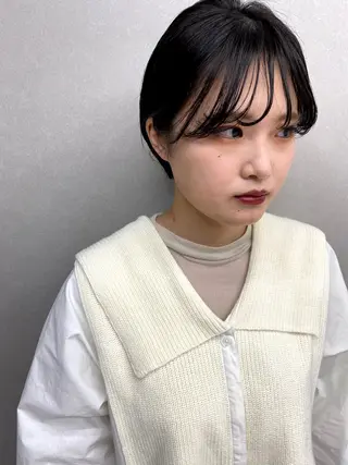 ショート -福岡博多筑紫口- 大津成美のヘアスタイル