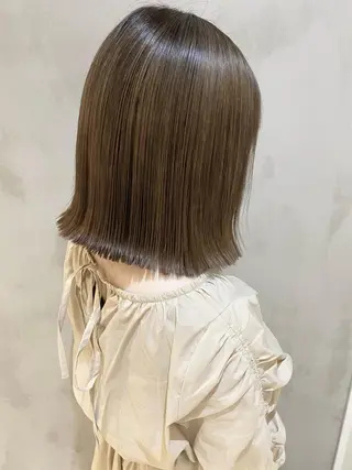 ショート カラー ヘアアレンジ ネイル マツエク・マツパ 夜23時まで予約🉑 reverieあきらのヘアスタイル
