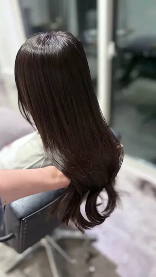 ロング カットモデル✂️ ゆうかのヘアスタイル