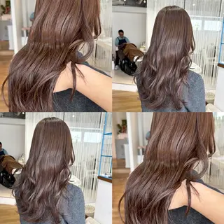 ロング カラー RINNO🌷透明感 カラー/髪質改善のヘアスタイル