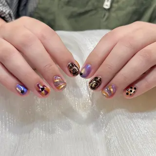 ネイル 新井 ひなののネイルデザイン