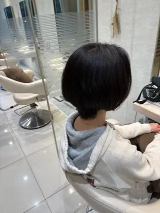 ショート パーマ 縮毛矯正&髪質改善 西野のヘアスタイル