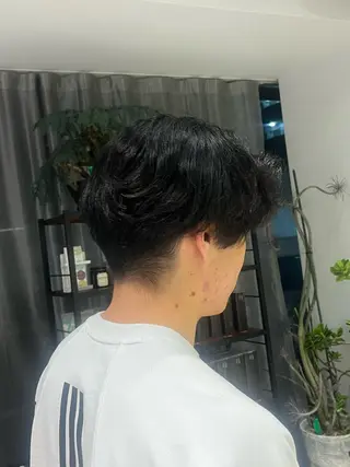 メンズ ショートヘア 大類ミサキのヘアスタイル
