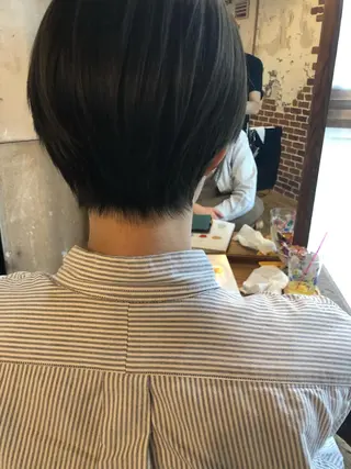 ショート ショート職人 美容師【KENTA】のヘアスタイル