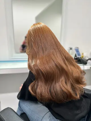 ロング カラー レイヤー×透明感カラ ー🕊AZUSAのヘアスタイル