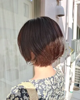 カラー ショート ducca/ kariyaのヘアスタイル