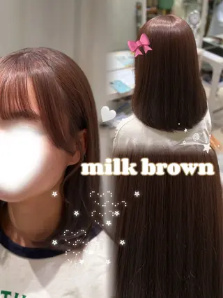 カラー Yu-ki🫧 /ハイトーンカラーのヘアスタイル