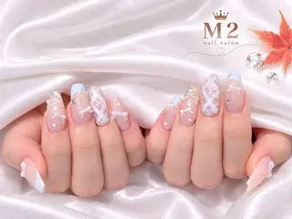 ネイル 長さだし専門店 M2　rikaのネイルデザイン