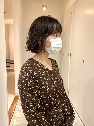 ショート パーマ ショート& パーマ　坂本のヘアスタイル