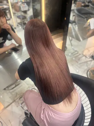 ロング カラー あるじゃんすー渋谷 himenaのヘアスタイル