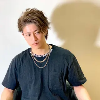 カラー パーマ メンズ メンズ専門 井藤 雅也のヘアスタイル
