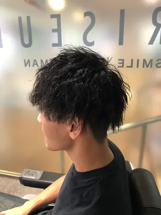 ミディアム rilune matsuoのヘアスタイル