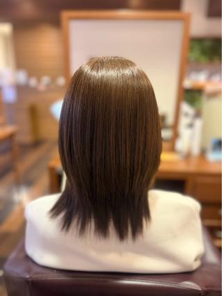 カラー ヤマダ トモナ 🍒🫧‪のヘアスタイル