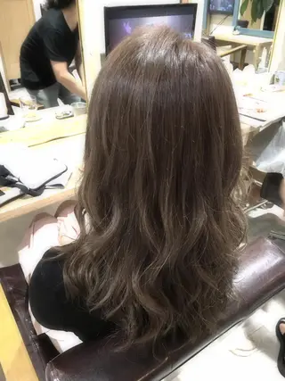 ミディアム セミロング ロング カラー filo   渋谷 Gishiのヘアスタイル