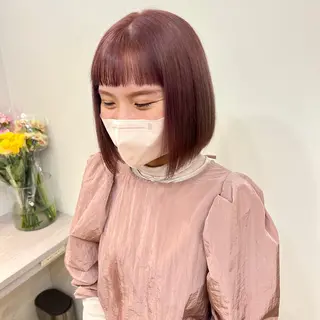 ショート カラー mai 🎀 /  暖色カラー♡のヘアスタイル