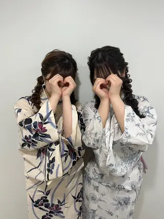 ヘアアレンジ ヘアセットサロン ココのヘアスタイル