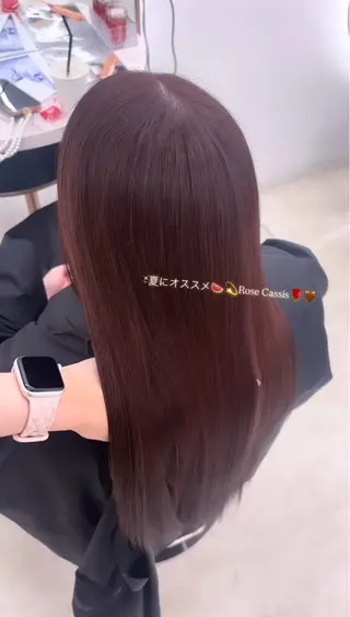ロング カラー Ramu🎀茶屋町 モデル様募集中♡のヘアスタイル