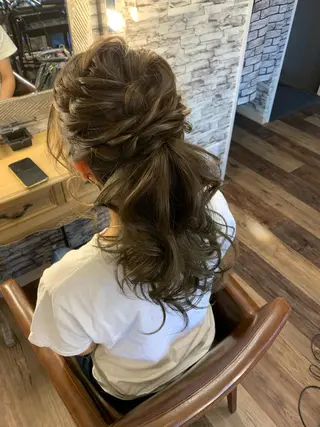 ヘアアレンジ hair make Lucciのヘアスタイル