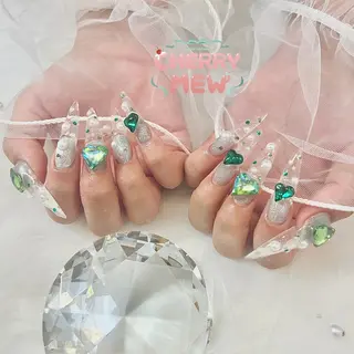 ネイル あかり🍒/ ガーリーネイル🎀‎のネイルデザイン