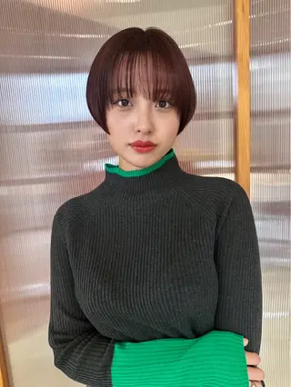 ショート 岡本 陵のヘアスタイル