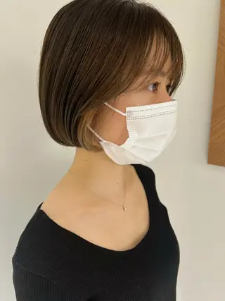 ショート カラー 🧡YUU💚艶抜群 カラー✨/905号室のヘアスタイル
