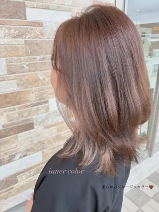ミディアム カラー 🫧KANAE🌿 HAYASAKA🫧のヘアスタイル