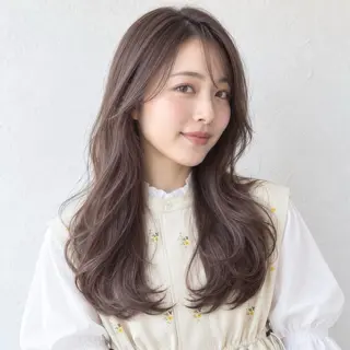 ロング カラー 銀座/モテ🤍垢抜け レイヤー/あさみのヘアスタイル