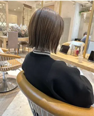 ショート カラー ❤️縮毛矯正❤️ 髪質改善❤️平野実花のヘアスタイル