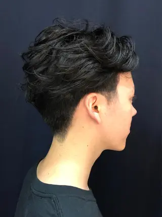 パーマ メンズ 永野 正芳のヘアスタイル