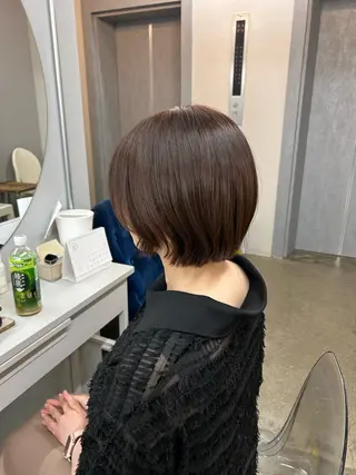 ショート サワムラ ソナタのヘアスタイル