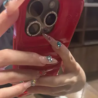 ネイル パラあり！フィルイン 美フォルムのネイルデザイン