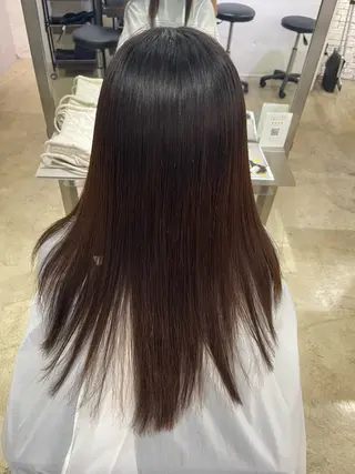 ロング LYNE/もりの里 守田光希のヘアスタイル
