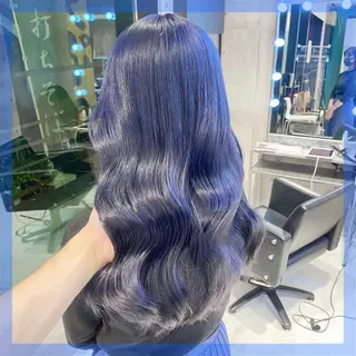 ロング カラー ヘアアレンジ メンズ キッズ ブリーチの髪様 MASATOのヘアスタイル