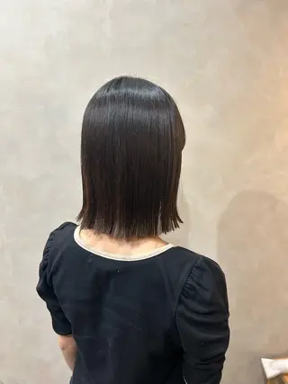 ミディアム 𝐒𝐇𝐔𝐑𝐈 🦋艶カラー🦋のヘアスタイル