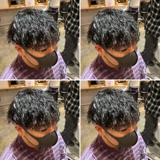 パーマ メンズ メンズパーマ特化 望月謙二郎のヘアスタイル