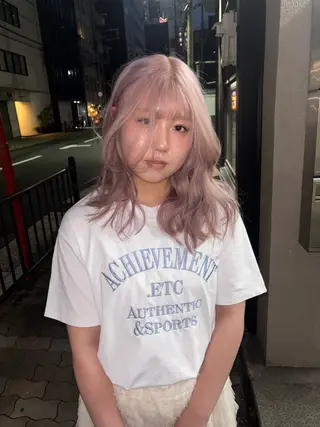カラー sora ★★彡のヘアスタイル