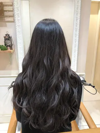 ロング カラー ツヤ髪カラー💎 佐藤あきのヘアスタイル
