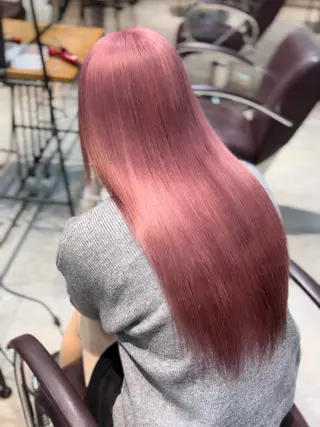 ロング カラー 🎀ハイトーン・艶 カラー HANA🎀のヘアスタイル