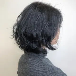 ミディアム カラー 【透明感、艶髪】西村 有司のヘアスタイル
