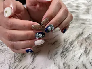 ネイル kiki nail &brow二子玉川のネイルデザイン