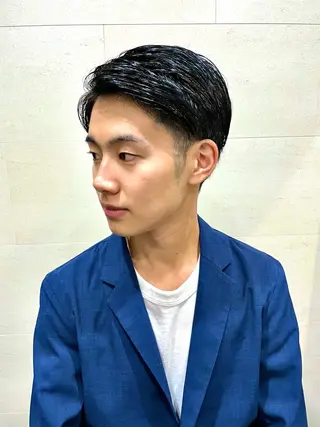 ミディアム メンズ 新崎 彩翔のヘアスタイル