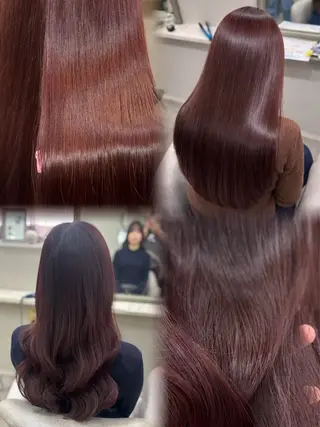ロング 🫧aika/大宮 /暖色系カラー🫧のヘアスタイル