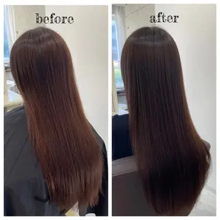 ロング カラー PutiLuca 浅川のヘアスタイル