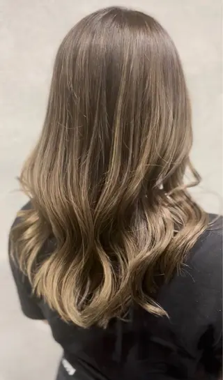ロング カラー 林 聖也のヘアスタイル