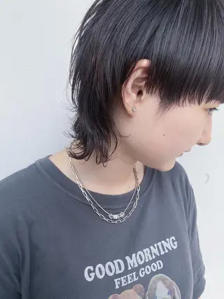 ショート カラー パーマ ✨ハイクオリティ✨ 山本香也のヘアスタイル