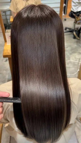 ロング 髪質改善美容師 大森勝馬のヘアスタイル
